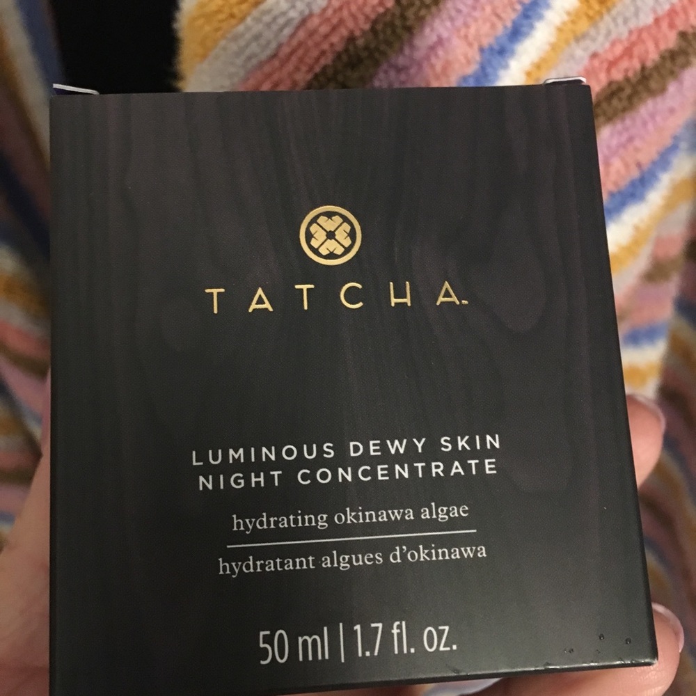 Tatcha luminous dewy skin night concentrate NEW